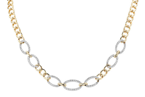 A310-02494: NECKLACE 1.12 TW (17")(INCLUDES BAR LINKS)