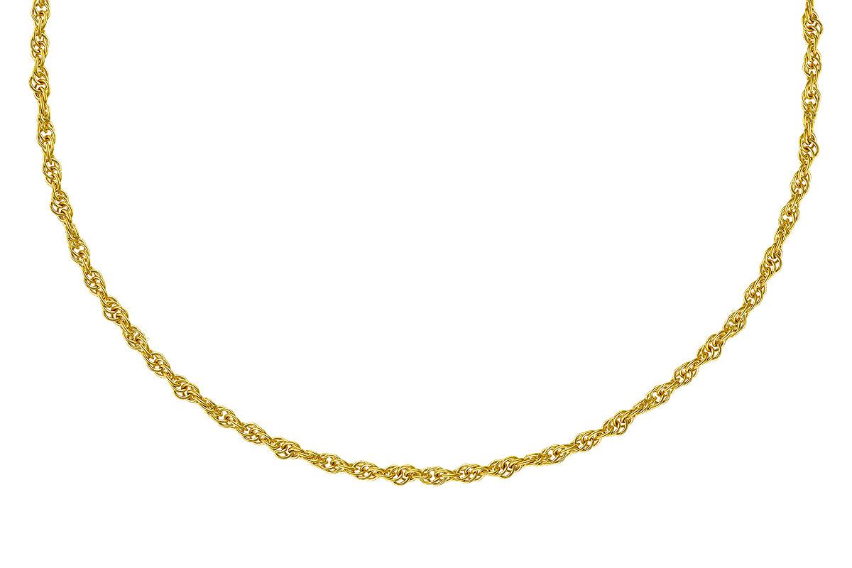 D310-06148: ROPE CHAIN (18IN, 1.5MM, 14KT, LOBSTER CLASP)