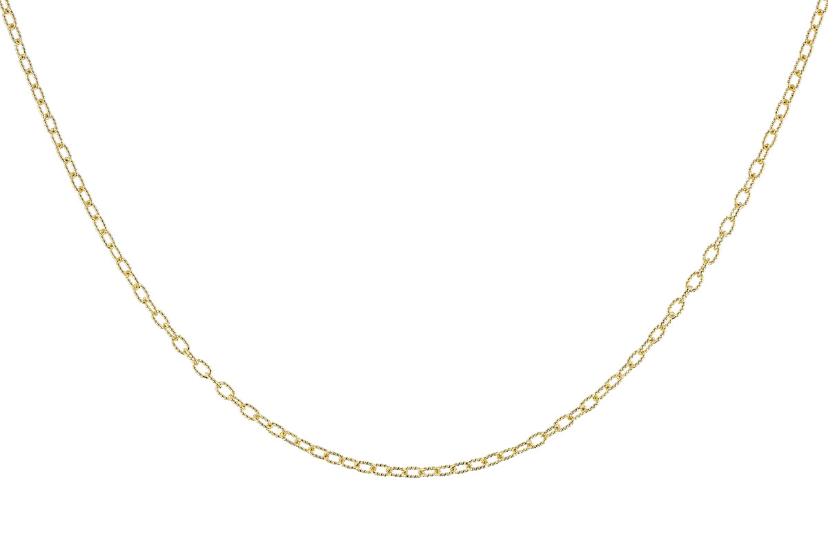 E310-06157: ROLO LG (18IN, 2.3MM, 14KT, LOBSTER CLASP)