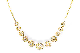 G310-07021: NECKLACE .22 TW (17")