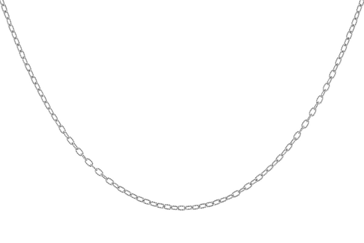 K310-06148: ROLO LG (8IN, 2.3MM, 14KT, LOBSTER CLASP)