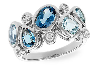 B310-06094: LDS RG 2.57 BLUE TOPAZ TW 2.75 TGW