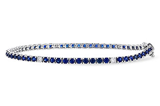C310-92521: BRACELET 3.27 TW SAPP 3.52 TGW (7")