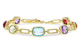 C310-95230: BRACELET 8.87 TW SEMI-PREC (GT,CIT,AMY,G.AMY,BT)