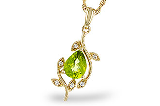 D310-94312: NECKLACE 1.16 PERIDOT 1.21 TGW (8x6MM PER)
