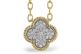 E310-08866: NECKLACE .32 TW (18")