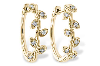 E310-93421: EARRINGS .25 TW