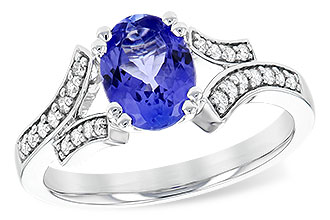 G226-43448: LDS RG 1.15 TANZANITE 1.30 TGW