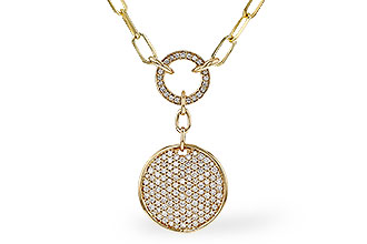 M310-93384: NECKLACE .92 TW (17")